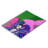 Zuiver in de bloemen laptop notitieboek (Linkerzijde)