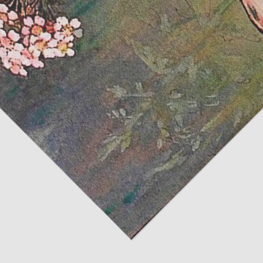 Zuiver in roze klep tissuepapier (Detail)