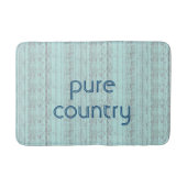 Zuiver landelijk rustiek hout badmat (Voorkant)