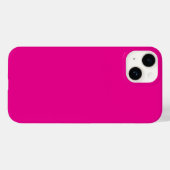 Zuiver Magenta Hoesje-Mate iPhone Geval Case-Mate iPhone Case (Achterkant (horizontaal))