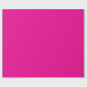 Zuiver magenta roze vast omlooppapier cadeaupapier (Vlak)