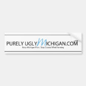zuiver michigan houden bumpersticker (Voorkant)