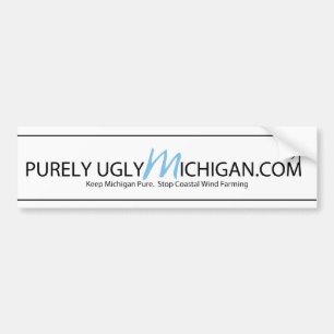 zuiver michigan houden bumpersticker