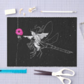 Zuiver nacht met roze, aanjager papier (Craft)