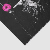 Zuiver nacht met roze ventilator tissuepapier (Detail)