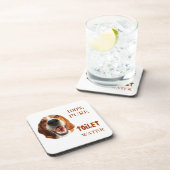 Zuiver toiletwater bier onderzetter (Rechterzijde)