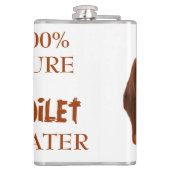 Zuiver toiletwater heupfles (Achterkant)