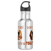 Zuiver toiletwater waterfles  (Voorkant)