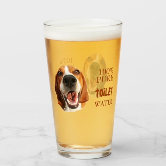 zuiver toiletwaterglas glas (Voorkant gevuld)