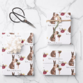 Zuiver verzendende Kisses Gift Wrap Reeks Inpakpapier Vel