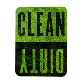 zuiver | Vuile grasachtige stijl vaatwasser magnee Magneet