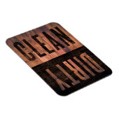 zuiver | Vuile vaatwasser Gestresseerd hout Magneet (Rechterzijde)