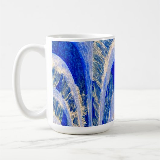 Zuiver water diep koffiemok (Links)