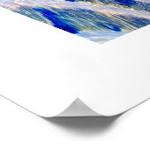 Zuiver water loopt diep poster (Hoek)