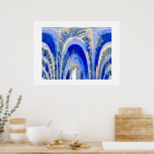 Zuiver water loopt diep poster (Keuken)