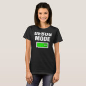 Zuiver Wijze op het Zuiveren Nerds Codering Progra T-shirt (Voorkant volledig)
