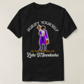 Zuiver Yoursin de wateren van Lake Minnetonka Mok T-shirt (Design voorkant)