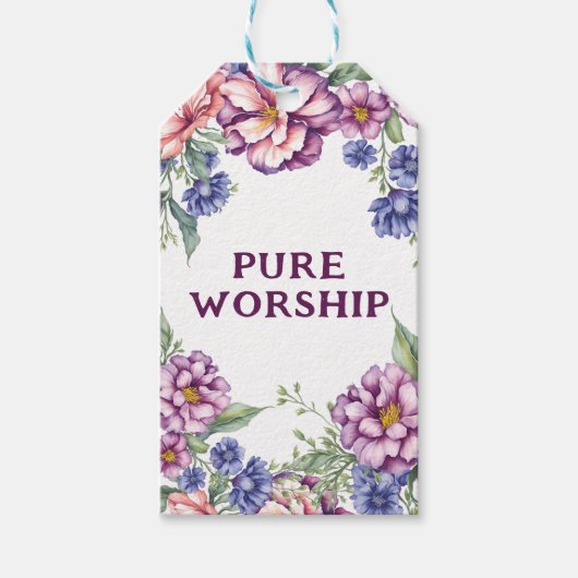 Zuivere Aanbidding 2025 Conventie | JW Cadeaulabel (Voorkant)