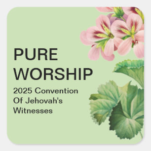 Zuivere Aanbidding 2025 Conventie JW Gift Labels