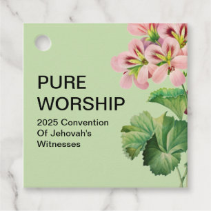 Zuivere Aanbidding 2025 Conventie JW Gift Labels