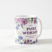 Zuivere Aanbidding 2025 Conventie | JW Koffiemok (Voorkant rechts)