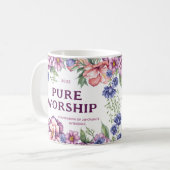 Zuivere Aanbidding 2025 Conventie | JW Koffiemok (Voorkant links)