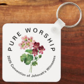 Zuivere Aanbidding 2025 Conventie | JW Sleutelhanger (Achterkant)