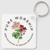 Zuivere Aanbidding 2025 Conventie | JW Sleutelhanger (Achterkant)