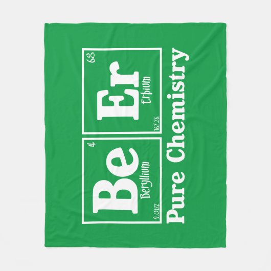 Zuivere chemie 2 fleece deken (Voorkant)