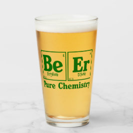 Zuivere chemie 2 glas