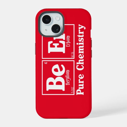 Zuivere chemie 2 iPhone 15 case (Achterkant)