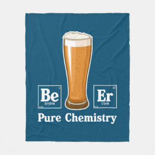 Zuivere chemie fleece deken