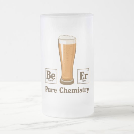 Zuivere chemie matglas bierpul (Center)