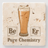 Zuivere chemie stenen onderzetter (Voorkant)