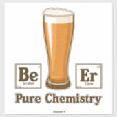 Zuivere chemie sticker (Vel)