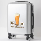 Zuivere chemie sticker (Koffer)