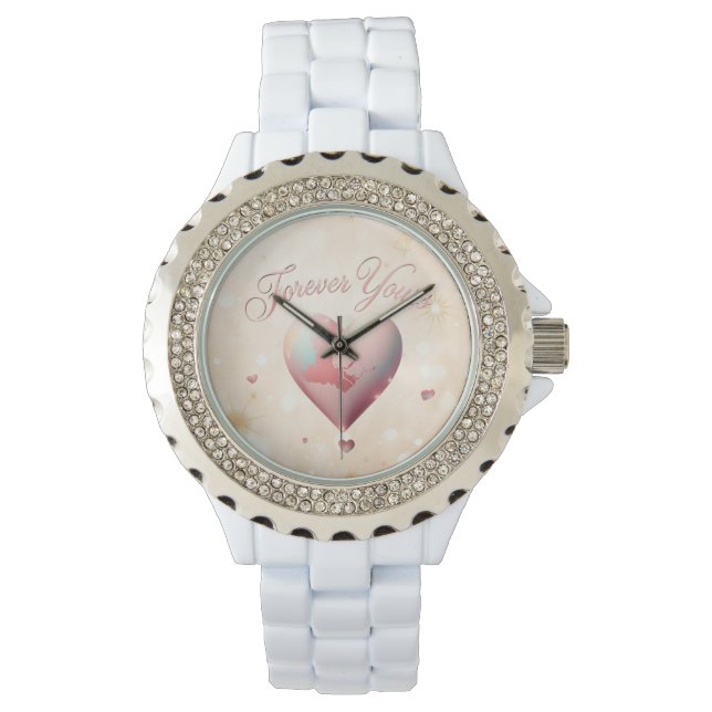 "Zuivere eeuwige liefde" Horloge (Voorkant)