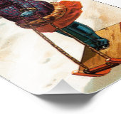 Zuivere en gezonde zeep foto afdruk (Hoek)