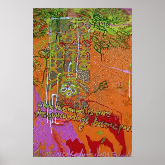 "Zuivere Geest" Poster (Voorkant)