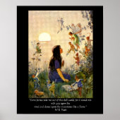 Zuivere geheimen & Yeats Quote Poster (Voorkant)