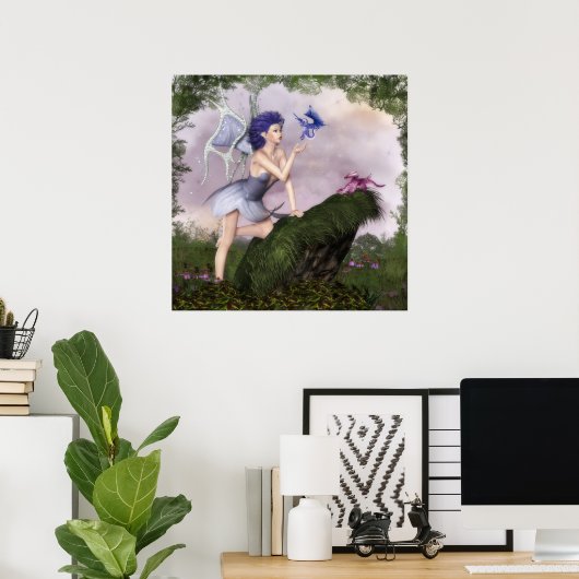 Zuivere gesprekken: Dragons Poster (Thuiskantoor)