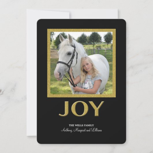 Zuivere Kerstkaart van Pure Joy Photo (Voorkant)