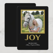 Zuivere Kerstkaart van Pure Joy Photo (Voorkant / Achterkant)
