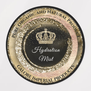Zuivere organische gouden kroonhydraat labels