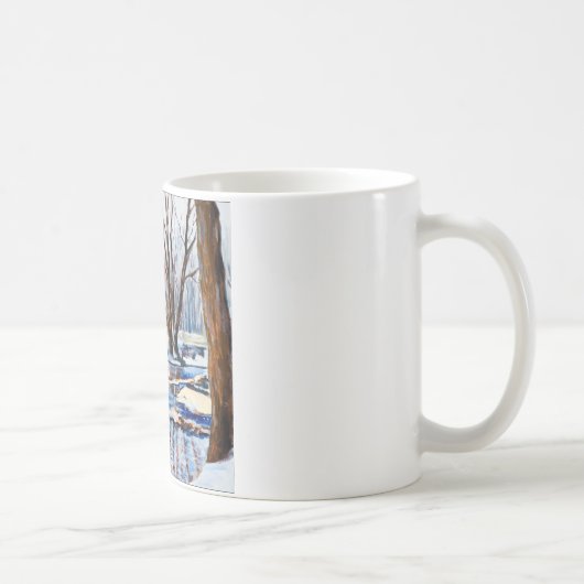 "Zuivere reflecties" Koffiemok (Rechts)