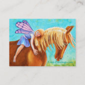 Zuivere Rider dubbelzijdig aceo afdrukken Visitekaartje (Achterkant)