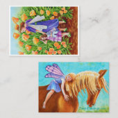 Zuivere Rider dubbelzijdig aceo afdrukken Visitekaartje (Voorkant / Achterkant)