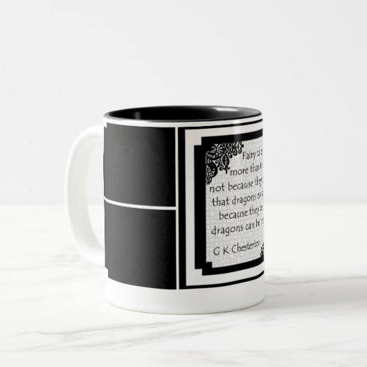 Zuivere tafels zijn... Mok (Voorkant links)