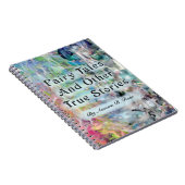 Zuivere verkoop en andere echte artikelen op maat notitieboek (Rechterzijde)