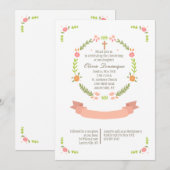 Zuivere viering religieuze uitnodiging (Voorkant / Achterkant)